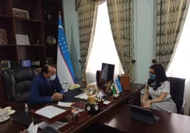 Фото: Маданият вазирлиги Хонанда Муниса Ризаева карантин