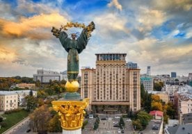 Ғарбнинг тўрт нафар етакчиси Киевга келди фото