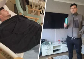 Angliyalik erkak ikki yil davomida kuniga ikki litr