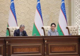 Фото: Олий Мажлис Сенати Ўзбекистонда маҳалла раисларининг