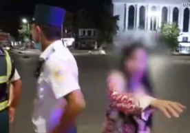 Кадр: Telegram Аввалроқ Тошкент шаҳар ИИББ ЙҲХБ инспектори