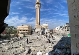 Фото: Reuters Исроилнинг авиазарбалари оқибатида Ғазодаги