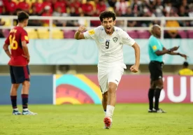 U-17 ЖЧ. Ўзбекистон Испания билан ўйинда камбэк қилиб, кейинги босқич масаласини деярли ҳал қилди фото