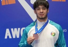 Ҳусинбой Матрасулов оғир атлетика бўйича Осиё чемпионатида Ўзбекистонга илк медални тақдим этди фото