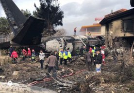 Bishkekdan parvoz qilgan «Boing-707» Eronda quladi (foto, video) фото