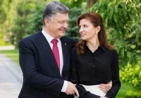 Илгари Украина раҳбари Петр Порошенконинг хотини Марина
