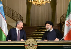 Foto: Prezident matbuot xizmati Shavkat Mirziyoyev va Eron