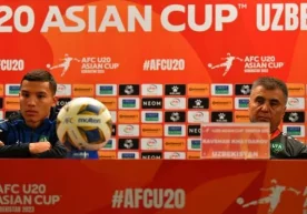 U-20 Осиё Кубогининг финалидан кейинги матбуот анжуманида