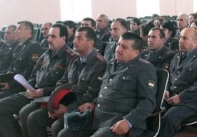 Тожикистонда ички ишлар тизимида хизмат олиб бораётган
