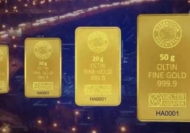 Марказий банк 6 октябр куни ўлчовли олтин қуймаларининг