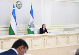 Президент раислигида видеоселектор йиғилиши бошланди.