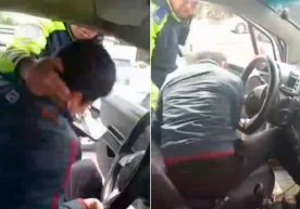 Foto: Videodan kadr Namangan viloyatida YHXB xodimi