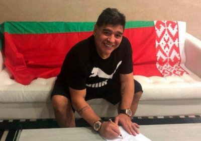 Maradona Belarus klubida ish boshladi - bu nimani anglatadi? фото