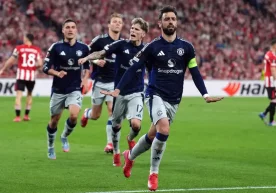 The first legs of the Europa League semi-finals were