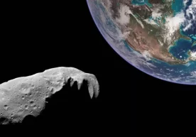 Астрономдар Айға соқтығысқан үлкен астероидтың әсерін