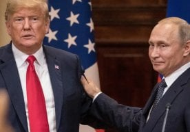 АҚШ президенти Доналд Трамп Россия раҳбари Владимир