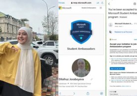 Farg‘onalik qiz Microsoft kompaniyasining O‘zbekistondagi ilk ambassadori bo‘ldi фото