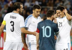 Argentina – Urugvay o‘rtoqlik o‘yinida Lionel Messi va