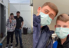 Server Jeparov o‘z farzandi Raul bilan karantinda «o‘tirib chiqdi» фото