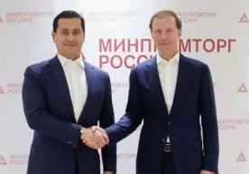 Россия саноат ва савдо вазири Ўзбекистонга келди фото