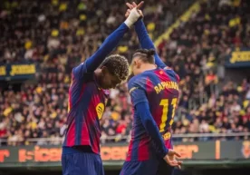 The Villarreal vs. Barcelona match, part of the 17th round