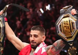 UFC оламида яна катта жанг ҳиди келмоқда. Енгил вазндаги