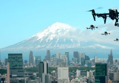 Yaponiyada dronlar shahri barpo etiladi фото