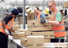 Фото: «Rubic.us» Amazon компанияси омборларда ўз