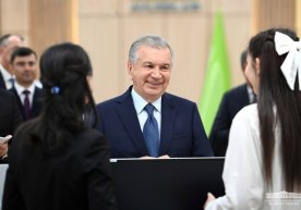 Shavkat Mirziyoyev Urganchdagi IT-parkni borib ko‘rdi фото