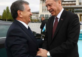 Shavkat Mirziyoyev Rejep Tayyip Erdo‘g‘onni O‘zbekistonga taklif qildi фото