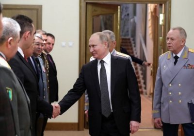 Путин Ўзбекистон ва яна 9 мамлакат мудофаа вазирлари билан учрашди фото