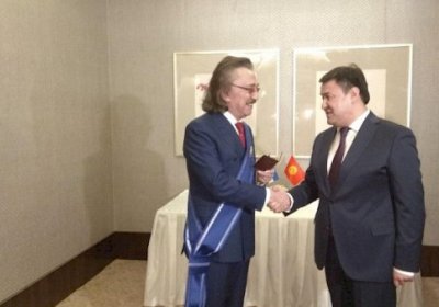 Farrux Zokirov Qirg‘iziston prezidenti nomidan “Do‘stlik” ordeni bilan taqdirlandi фото