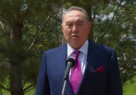 Foto: Videodan kadr Qozog‘istonning birinchi prezidenti