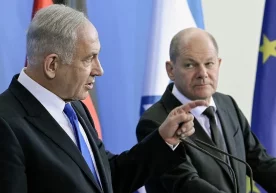 Фото: The Times of Israel Германия канцлери Олаф Шольц