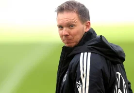 Germany national team head coach Julian Nagelsmann is on