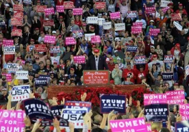 Дональд Трамп АҚШнинг Мобил шаҳридаги (Алабама штати)