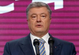 Украинанинг амалдаги президенти Пётр Порошенко сайловларда