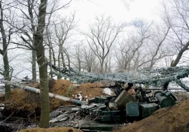 Фото: Telegram Донецк вилоятидаги Бахмут шаҳри учун