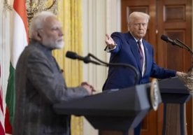 АҚШ президенти Доналд Трамп Ҳиндистон бош вазири Нарендра