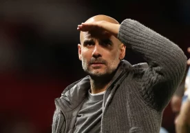Pep Guardiola talked about Manchester City's records.