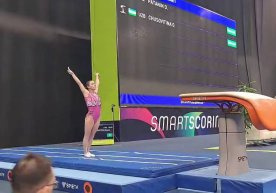 Озарбайжон пойтахти Боку шаҳрида спорт гимнастикаси бўйича