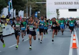 10-ноябр, 2025-йилда Самарқандда, Регистон майдонида