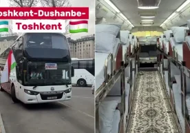 Тошкент ва Душанбе ўртасидаги транспорт алоқаларида янги