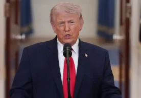 Der Präsident der Vereinigten Staaten Donald Trump