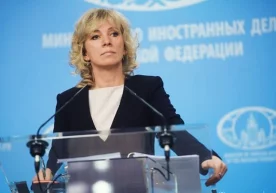 Rossiya TIV rasmiy vakili Mariya Zaxarova Foto: RIA