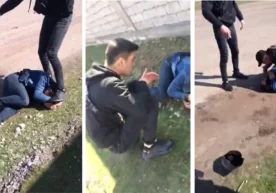 Куни кеча ижтимоий тармоқларда икки ўсмир ваҳшийларча