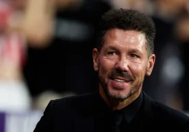 El entrenador del Atlético de Madrid, Diego Simeone, habló