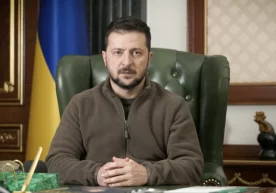 Украина президенти Владимир Зеленский Ғарб нашрларининг