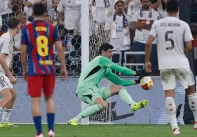 “Реал Мадрид” дарвозабони Тибо Куртуа Испания Суперкубоги