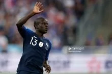 Fransiya terma jamoasi futbolchilari N Golo Kante bilan